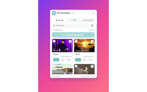 GIF Downloader - Download GIFs from Any Website screenshot