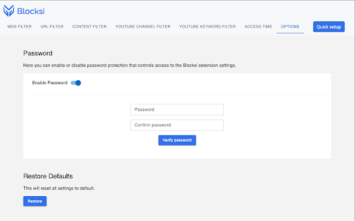 Blocksi AI Web Filter screenshot