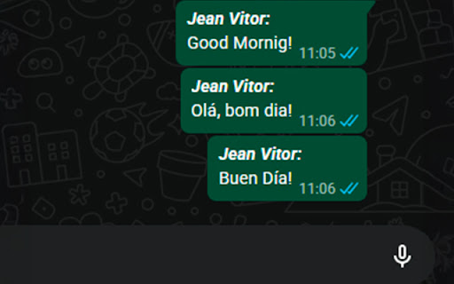 Assinatura Automática para WhatsApp screenshot