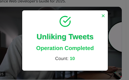 Mass Tweet Deletions & more | TweetStorm.ai screenshot