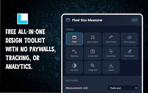 Pixel Size Measurer screenshot