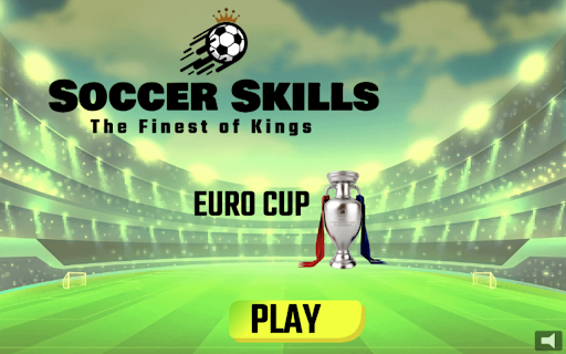 Soccer Skills Euro Cup Game screenshot