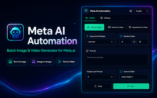 Meta AI Automation screenshot