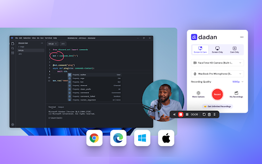 Dadan - Screen Recording & Annotation Tool screenshot