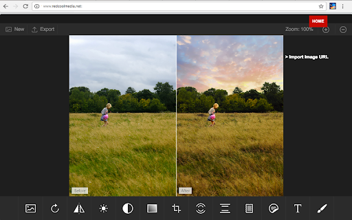 Photo editor PhotoStudio for images screenshot