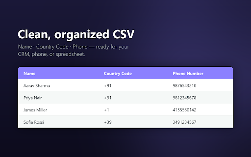 Group Contacts Exporter — Members to Excel/CSV screenshot
