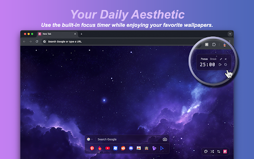 Sweezy ★ New Tab ★ Wallpapers screenshot