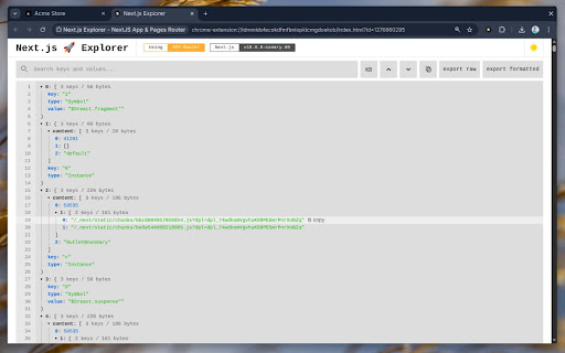 Next.js Explorer - NextJS App & Pages Router screenshot