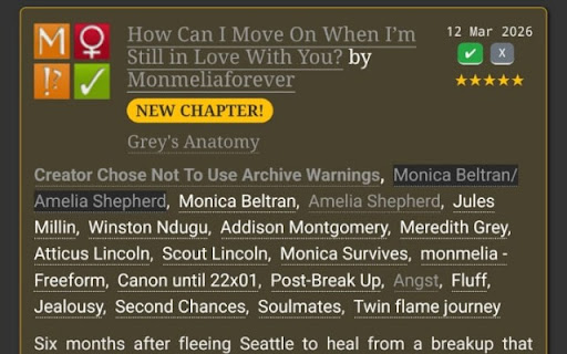 AO3 Advanced Marker screenshot