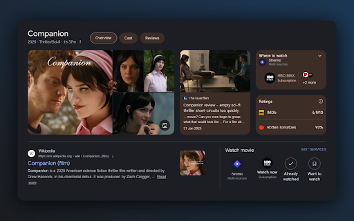 Stremio Companion screenshot