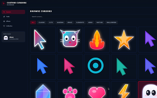 Cursor Style - Custom Cursors & Trails screenshot