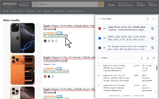 Web Page Scraping screenshot