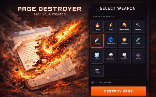Page Destroyer screenshot