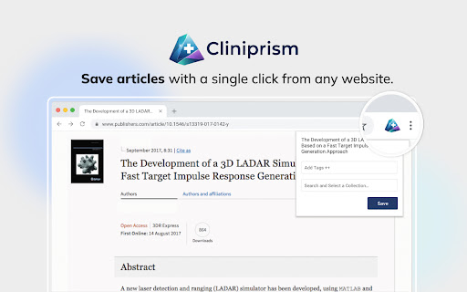 CliniPrism screenshot