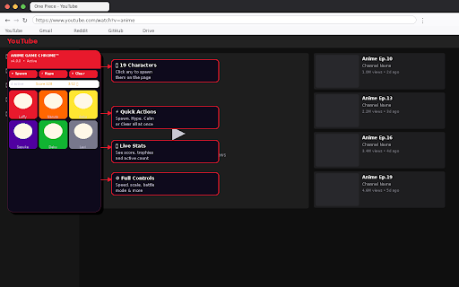 Anime Game Chrome™ screenshot
