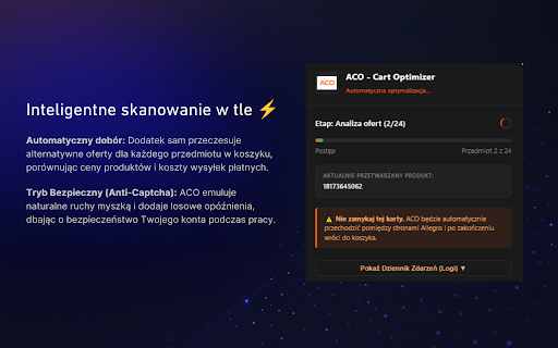 ACO - Cart Optimizer screenshot