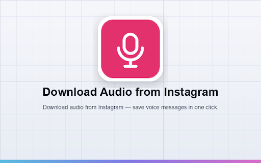 Download Audio from Instagram screenshot