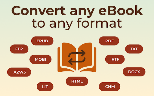 eBook Converter: EPUB, MOBI, AZW3 + Metadata Editor screenshot