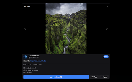 Twitter/X Media Batch Downloader screenshot