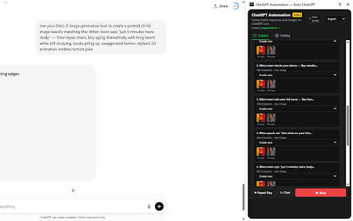 ChatGPT Automation — Auto ChatGPT screenshot