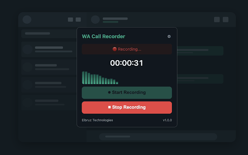 WhatsApp Call Recorder screenshot