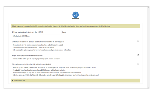 Audio Downloader Prime screenshot