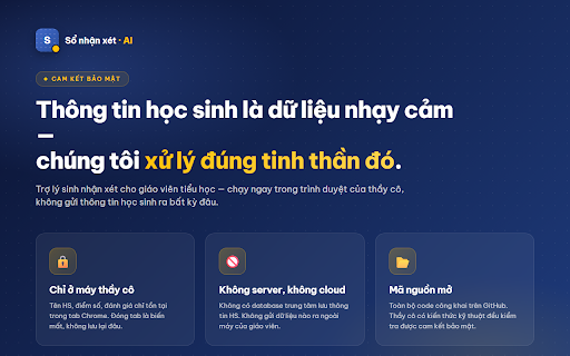 Sổ nhận xét - AI screenshot