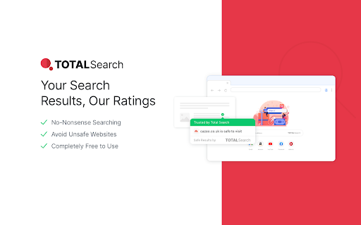 Total Search - Safer Searching, Smarter Browsing screenshot