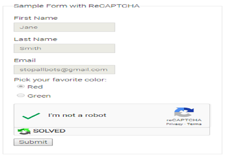 ReCaptcha Solver screenshot