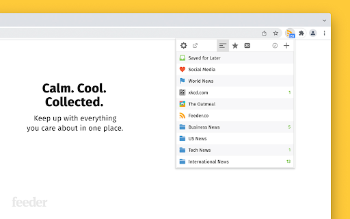 RSS Feed Reader screenshot