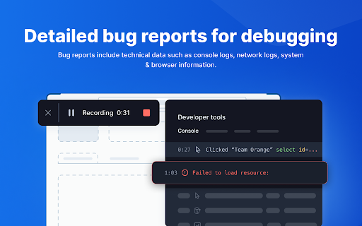 BrowserStack Bug Capture: Report & resolve bugs faster screenshot