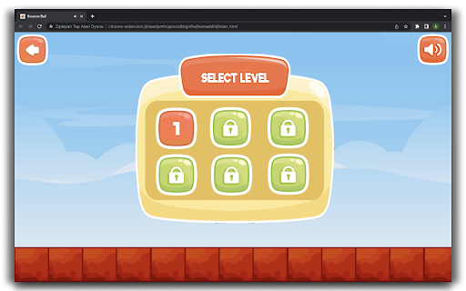 Bounce Ball - HTML5 Game screenshot