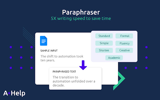 AHelp: AI Writing, Homework and Research screenshot