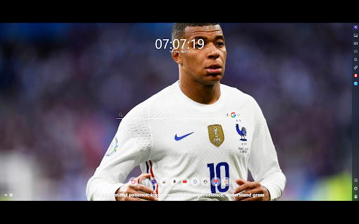Kylian Mbappé MeaVana screenshot