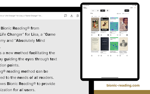 Bionic Reading screenshot