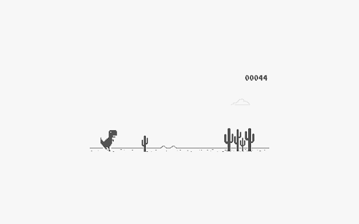Chrome Dino Offline Game screenshot