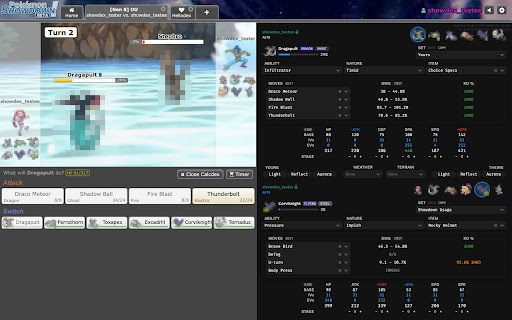 Showdex screenshot