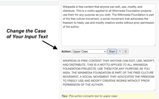 Text Tools screenshot