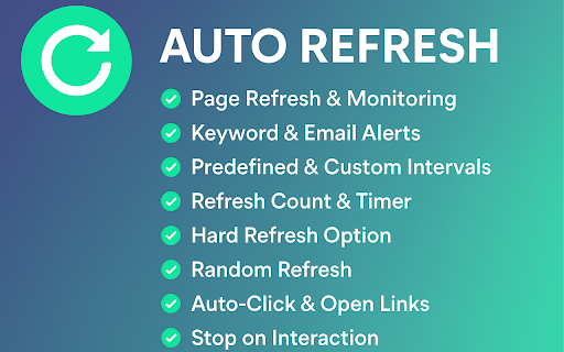 Auto Refresh Pro screenshot