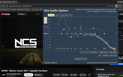 Airs Audio - Bass Booster & Equalizer screenshot