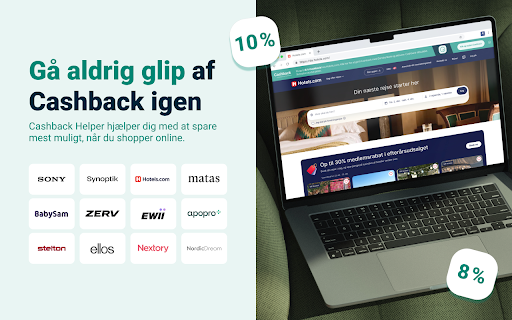 Cashback med Danske Bank Helper screenshot