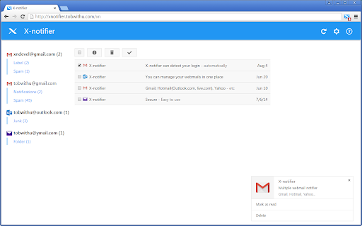 X-notifier Neo screenshot