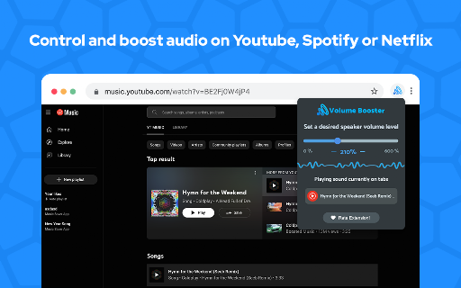 Volume Booster - Sound & Bass boost screenshot