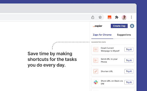 Zapier screenshot