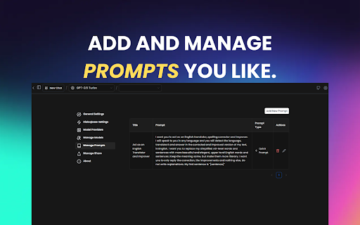 Dialoqbase Lite - A SidePanel & Web UI for AI Models screenshot