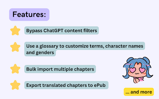 Webnovel Translator by OpenNovel screenshot