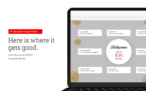 Bally Sports Coupon Finder - 100% Verified Coupons & Deals screenshot