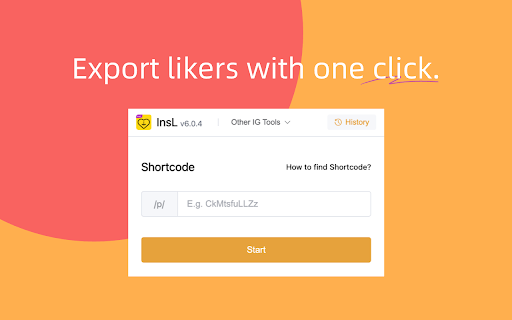 InsL - Instagram like picker & exporter screenshot