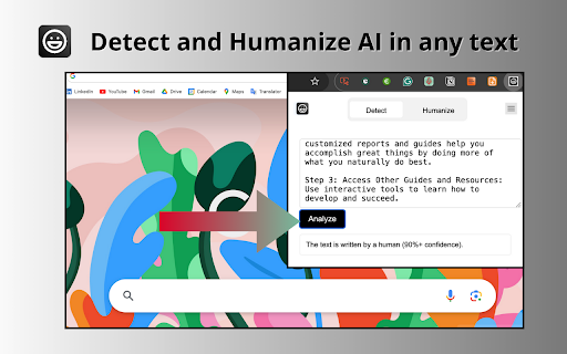 Detect and Humanize AI screenshot