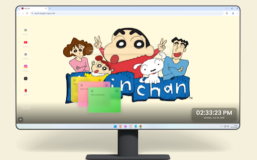Shinchan and Shiro Wallpapers – Cute Cartoon Backgrounds screenshot
